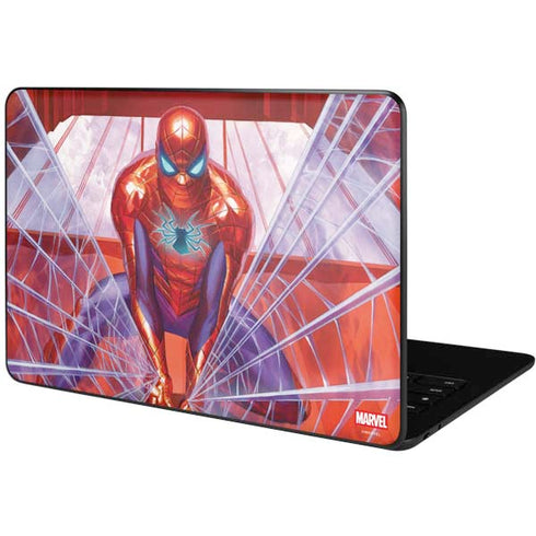 Marvel Spiderman Web Slinger Google Pixelbook Go Skin